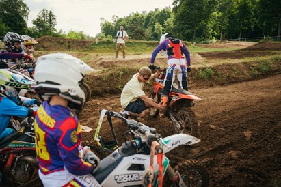 Asmeninė motociklo pamoka vaikui