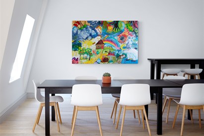 Tapyba ant šilko dviem