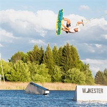 Čiuožimas vandenlente „Wake Pond“ parke