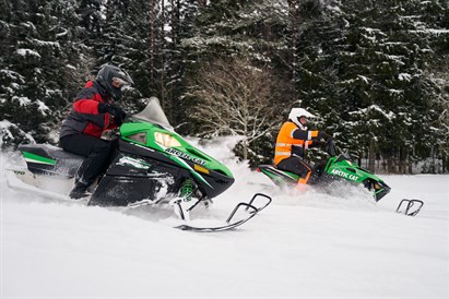 Nuotykiai su sniego motociklu