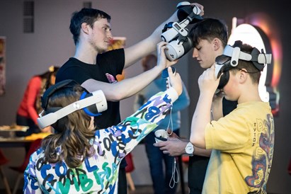 Virtualios realybės žaidimas PARTY TIME