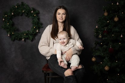 Kalėdinė šeimos fotosesija Panevėžyje