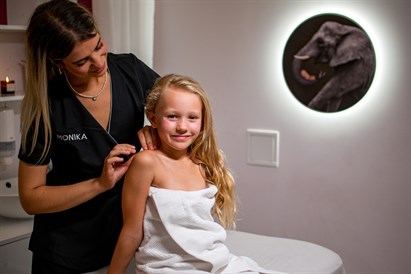 Viso kūno masažas vaikams