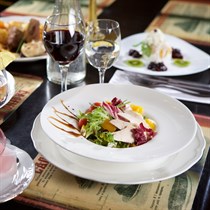 Gardi vakarienė „Čagino“ restorane