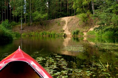 Plaukimas baidarėmis Žeimenos upe DVIEM