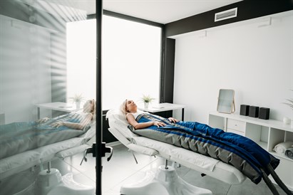 3 kompresiniai limfodrenažiniai masažai aparatu