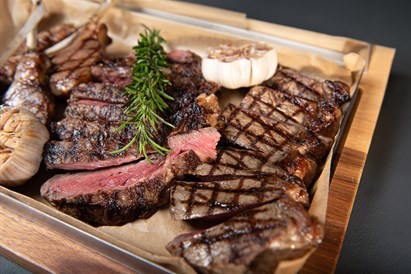Kepsnių vakarienė THE TOWN STEAKHOUSE dviem